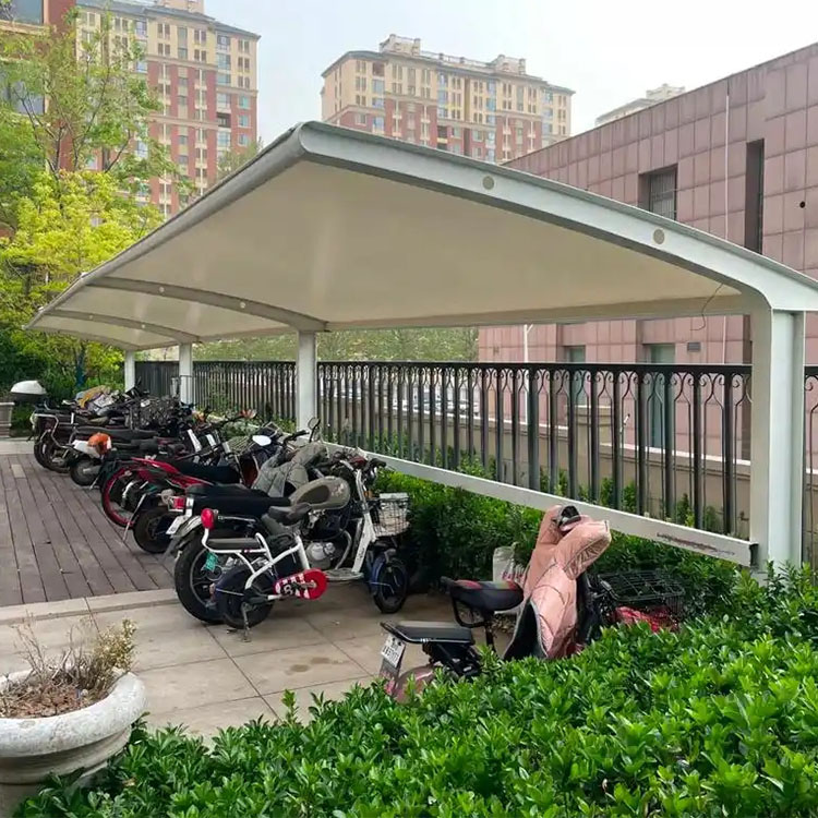 深州市膜结构电动车棚